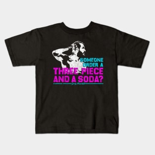 Three Piece And A Soda - Jorge Masvidal Kids T-Shirt